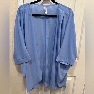 Zenana Outfitters Light Blue Kimono Blouse